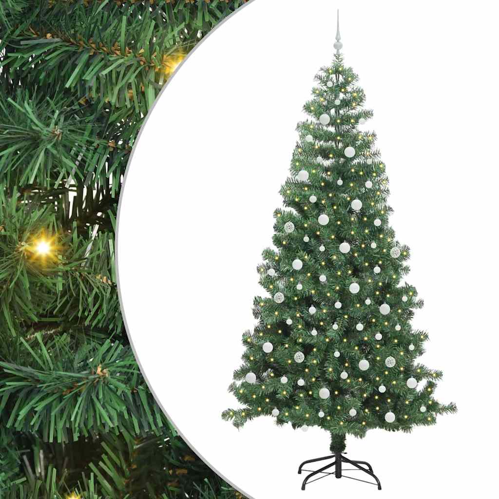 Kerstboom met 300 LED met standaard Groen 240 cm PVC is nu te koop bij PeponiXL, paradijselijk wonen!