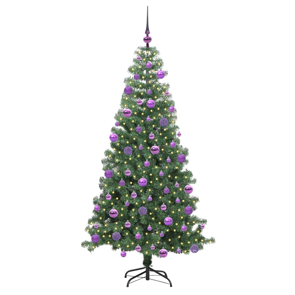 Kerstboom met 300 LED met standaard Groen 240 cm PVC is nu te koop bij PeponiXL, paradijselijk wonen!