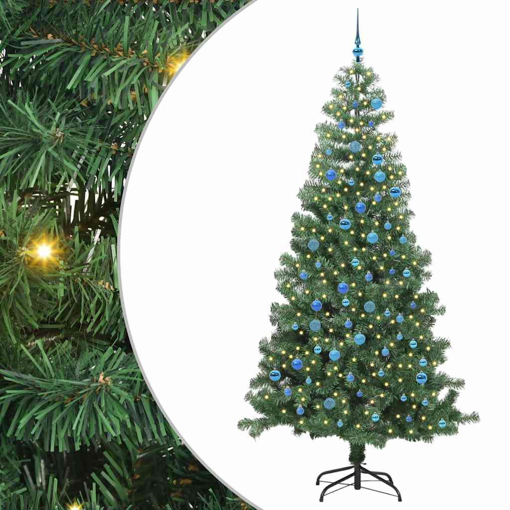 Kerstboom met 300 LED met standaard Groen 240 cm PVC is nu te koop bij PeponiXL, paradijselijk wonen!