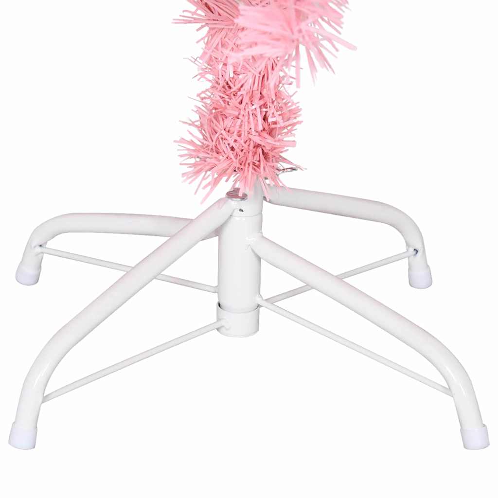 Kerstboom met 150 LED met standaard Roze 150 cm PVC is nu te koop bij PeponiXL, paradijselijk wonen!