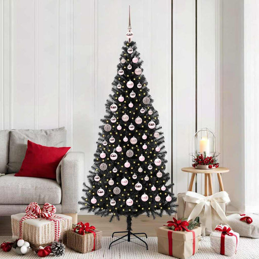 Kerstboom met 300 LED met standaard Zwart 180 cm PVC is nu te koop bij PeponiXL, paradijselijk wonen!