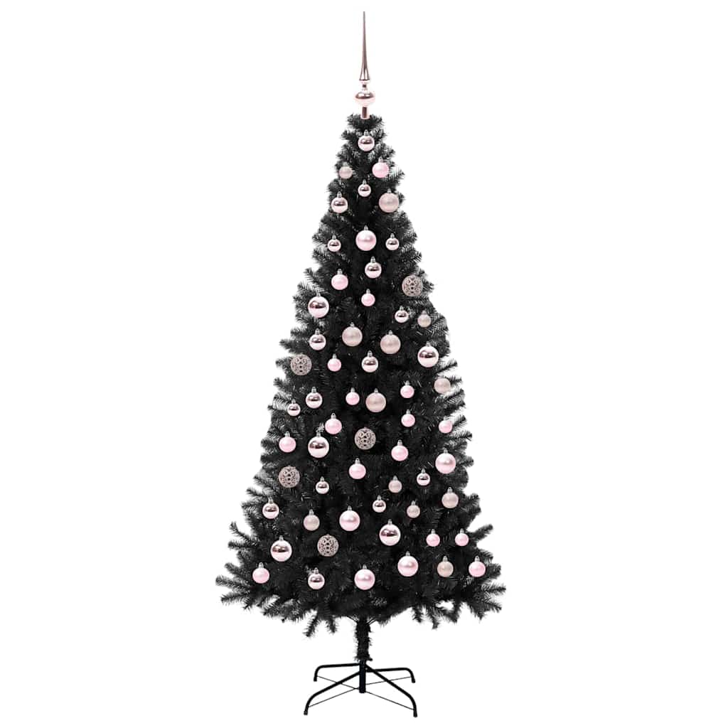 Kerstboom met 300 LED met standaard Zwart 180 cm PVC is nu te koop bij PeponiXL, paradijselijk wonen!