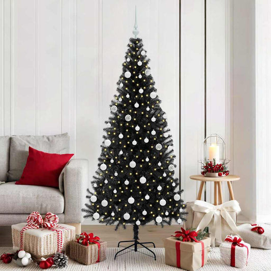 Kerstboom met 300 LED met standaard Zwart 180 cm PVC is nu te koop bij PeponiXL, paradijselijk wonen!