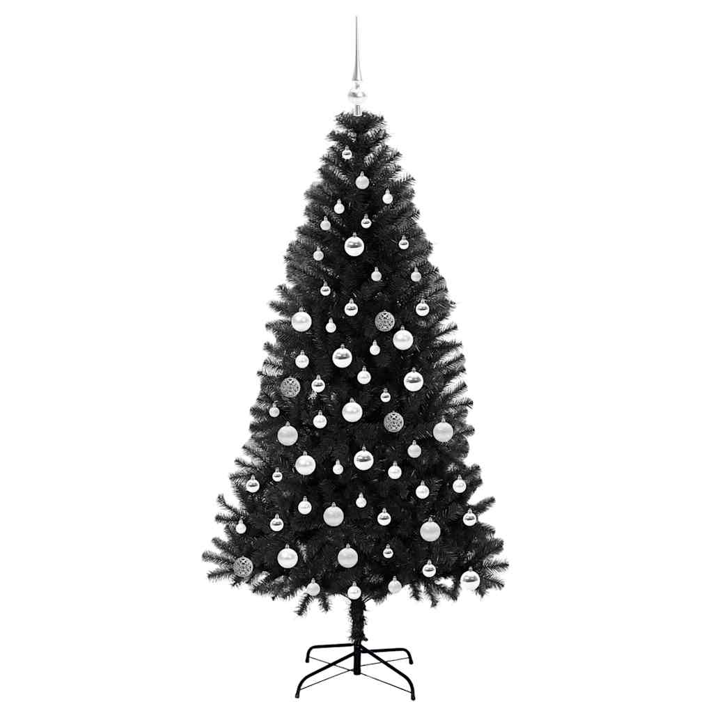Kerstboom met 300 LED met standaard Zwart 180 cm PVC is nu te koop bij PeponiXL, paradijselijk wonen!