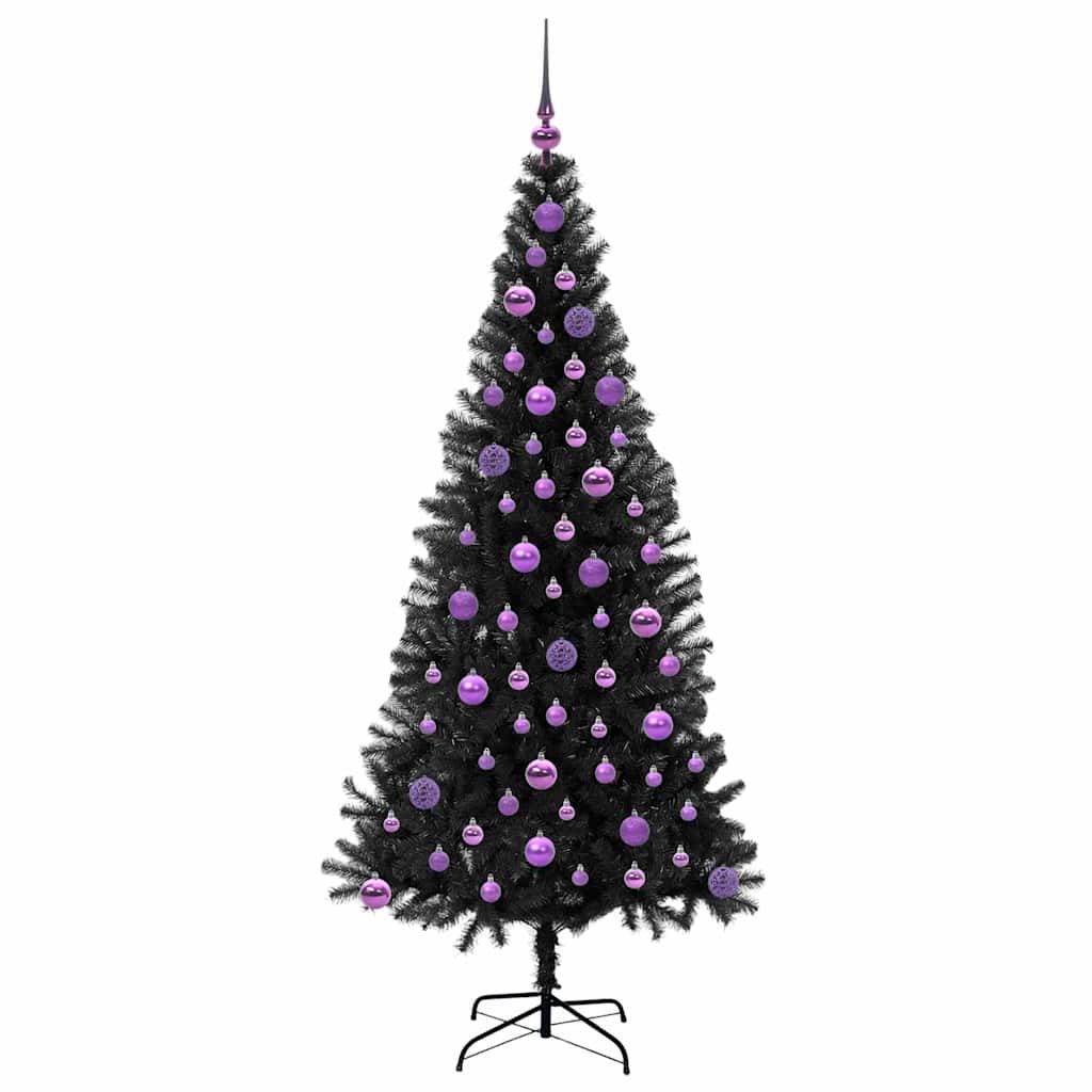 Kerstboom met 300 LED met standaard Zwart 180 cm PVC is nu te koop bij PeponiXL, paradijselijk wonen!