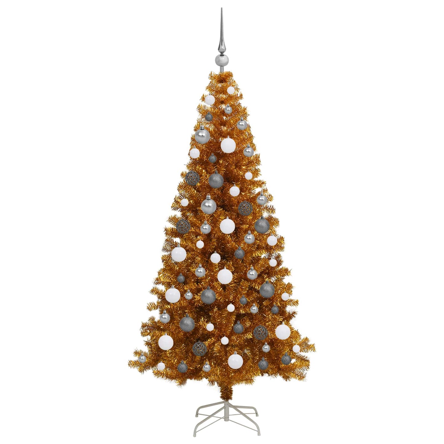 Kerstboom met 300 LED met standaard Goud 180 cm PET is nu te koop bij PeponiXL, paradijselijk wonen!