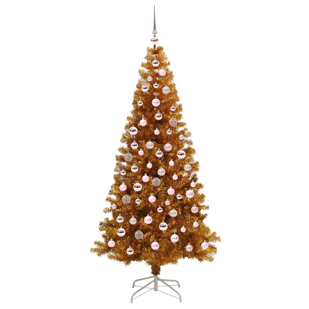 Kerstboom met 300 LED met standaard Goud 180 cm PET is nu te koop bij PeponiXL, paradijselijk wonen!