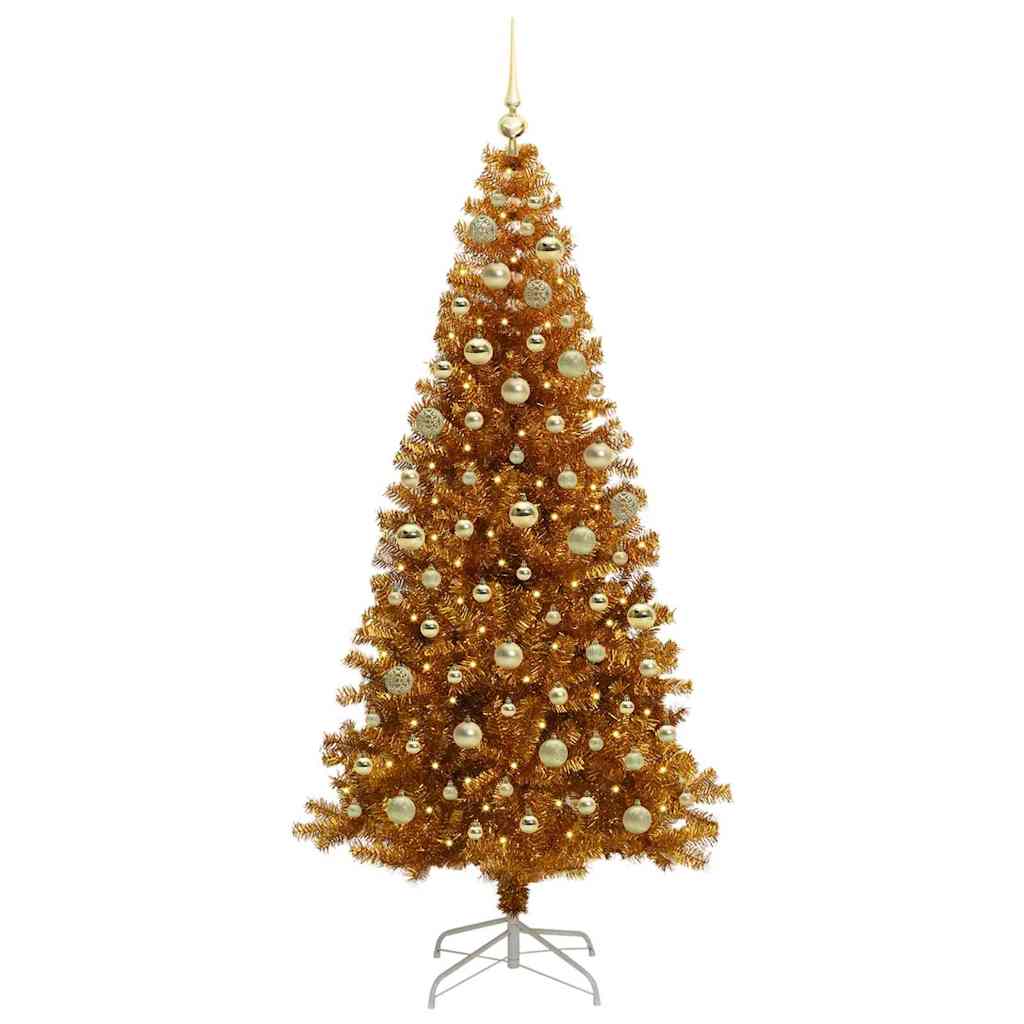 Kerstboom met 300 LED met standaard Goud 180 cm PET is nu te koop bij PeponiXL, paradijselijk wonen!