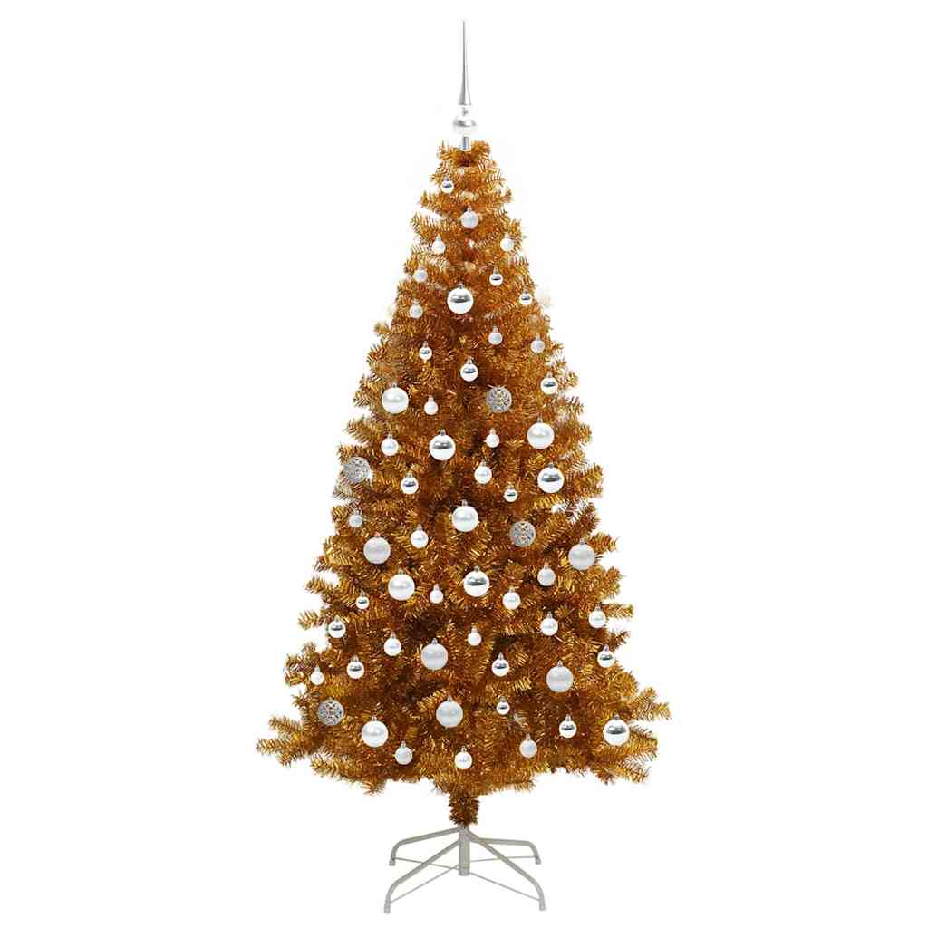 Kerstboom met 300 LED met standaard Goud 180 cm PET is nu te koop bij PeponiXL, paradijselijk wonen!