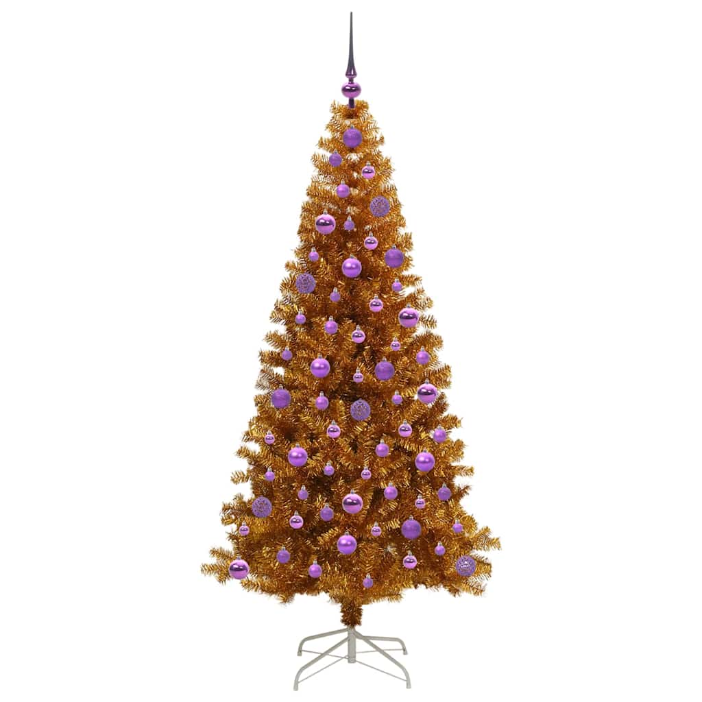 Kerstboom met 300 LED met standaard Goud 180 cm PET is nu te koop bij PeponiXL, paradijselijk wonen!