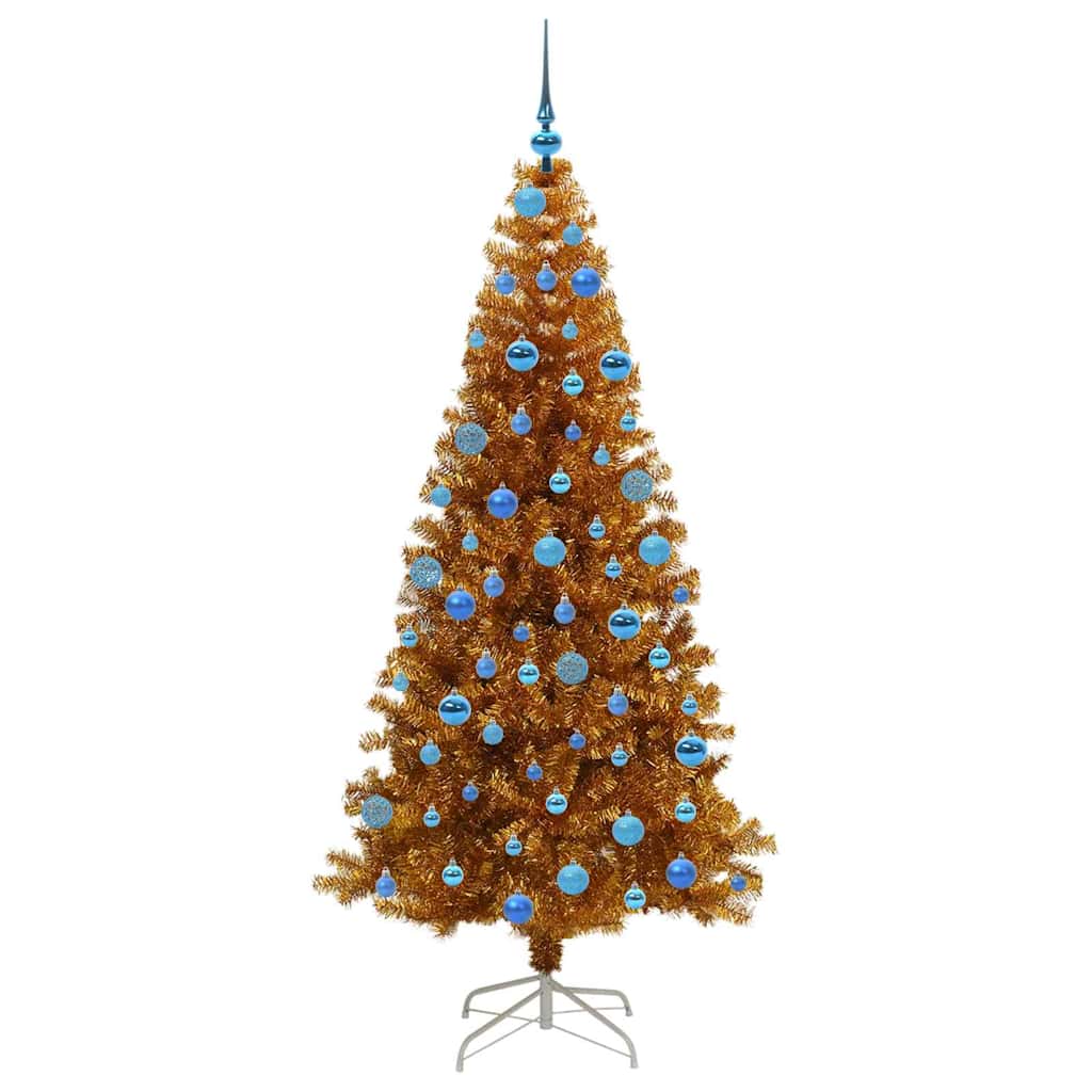 Kerstboom met 300 LED met standaard Goud 180 cm PET is nu te koop bij PeponiXL, paradijselijk wonen!