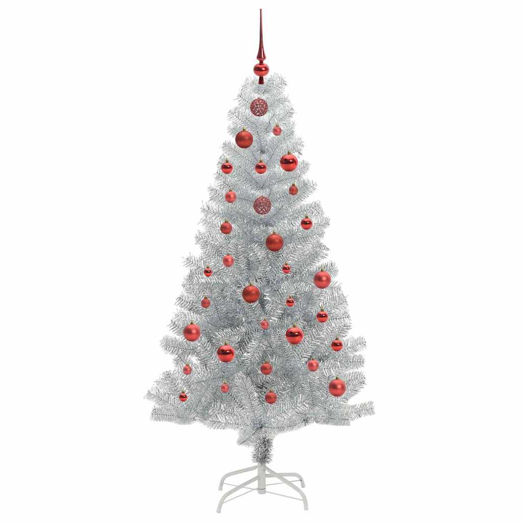 Kerstboom met 150 LED met standaard Zilver 150 cm PET is nu te koop bij PeponiXL, paradijselijk wonen!