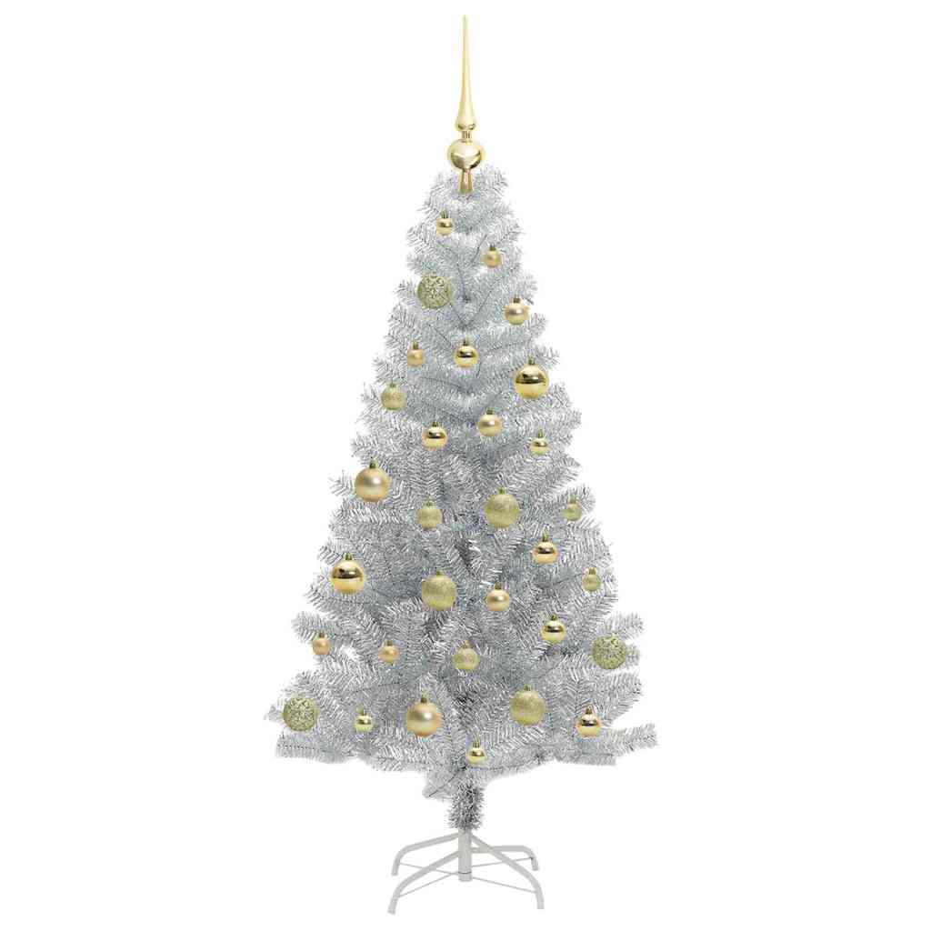 Kerstboom met 150 LED met standaard Zilver 150 cm PET is nu te koop bij PeponiXL, paradijselijk wonen!
