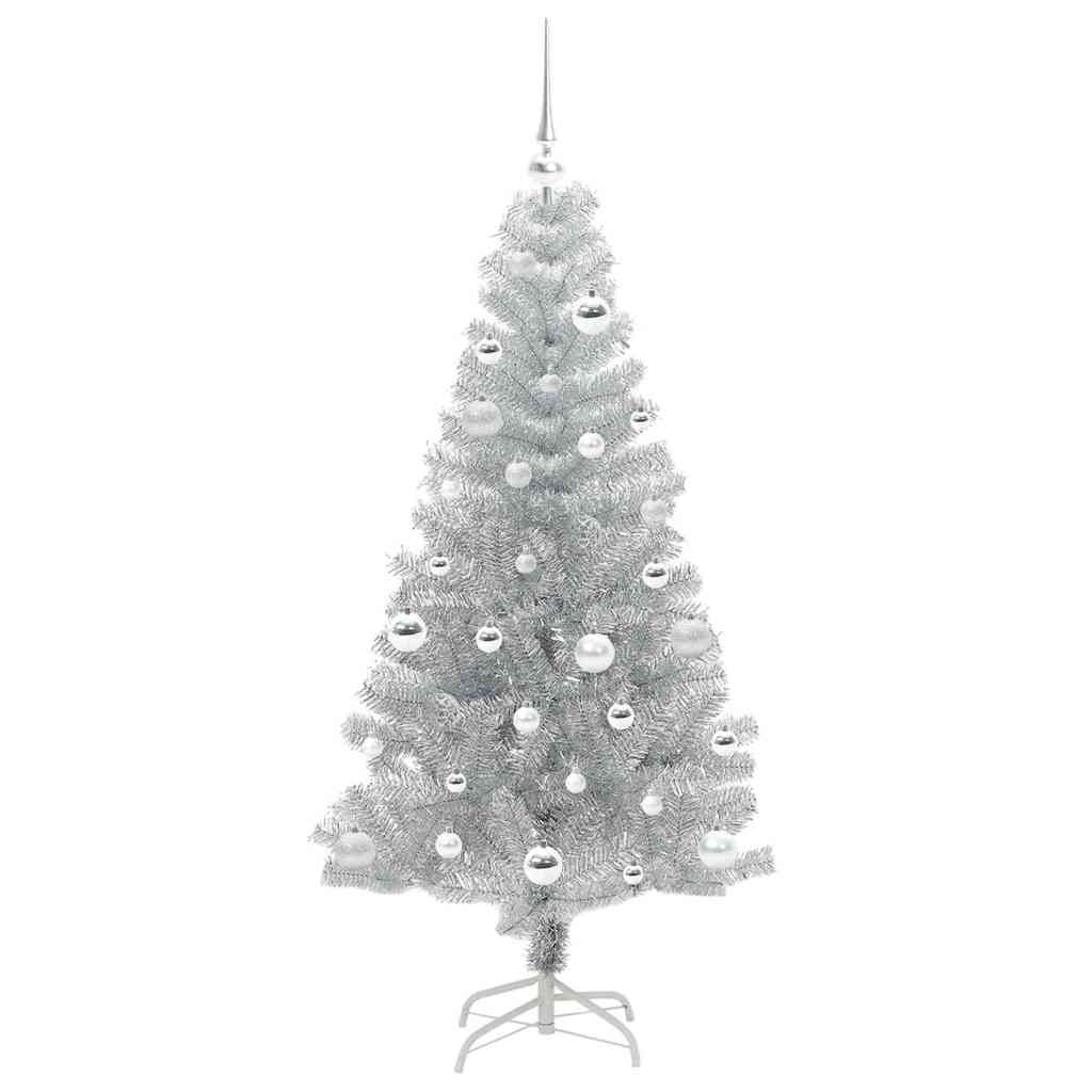 Kerstboom met 150 LED met standaard Zilver 150 cm PET is nu te koop bij PeponiXL, paradijselijk wonen!