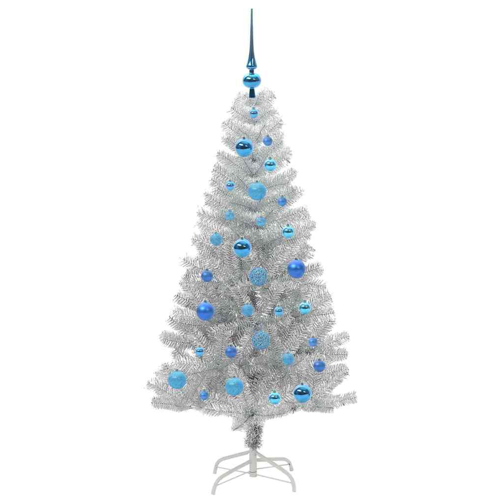 Kerstboom met 150 LED met standaard Zilver 150 cm PET is nu te koop bij PeponiXL, paradijselijk wonen!