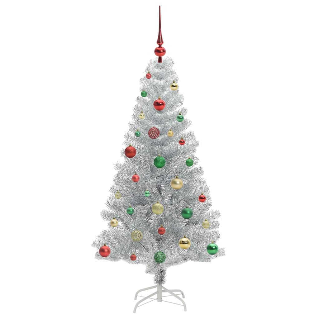 Kerstboom met 150 LED met standaard Zilver 150 cm PET is nu te koop bij PeponiXL, paradijselijk wonen!