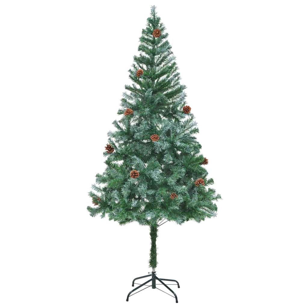 Kunstkerstboom met 300 LED Groen 180 cm PVC en Staal is nu te koop bij PeponiXL, paradijselijk wonen!