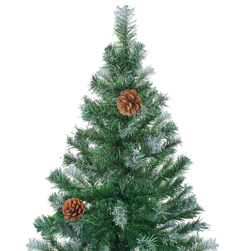 Kunstkerstboom met 300 LED Groen 180 cm PVC en Staal is nu te koop bij PeponiXL, paradijselijk wonen!
