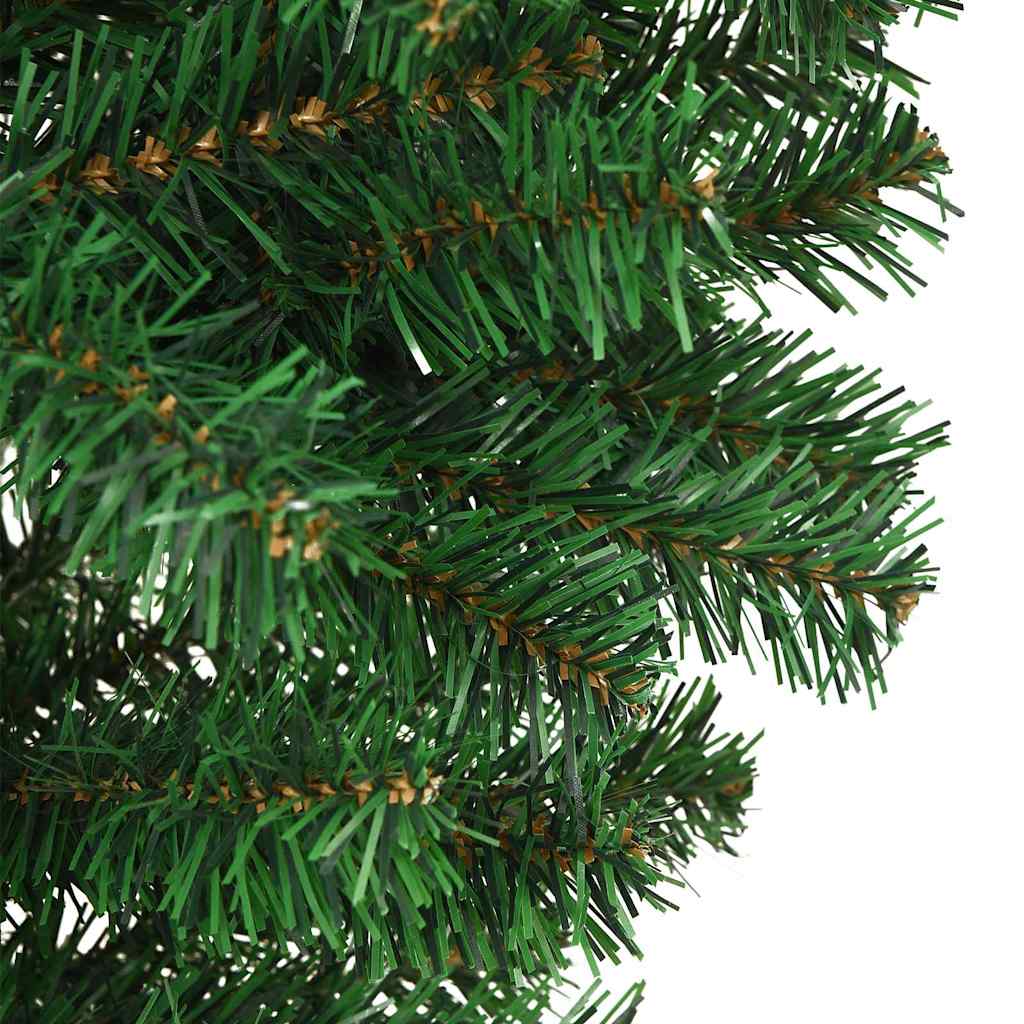 Opatieve kunstkerstboom met ballenset Groen 210 cm PVC is nu te koop bij PeponiXL, paradijselijk wonen!
