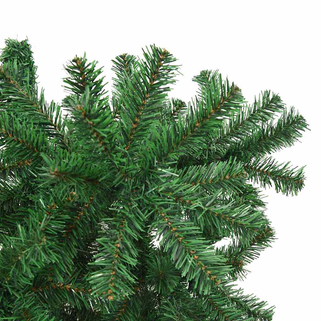 Ondersteboven Kunst Kerstboom met Ballenset Groen 240 cm PVC is nu te koop bij PeponiXL, paradijselijk wonen!