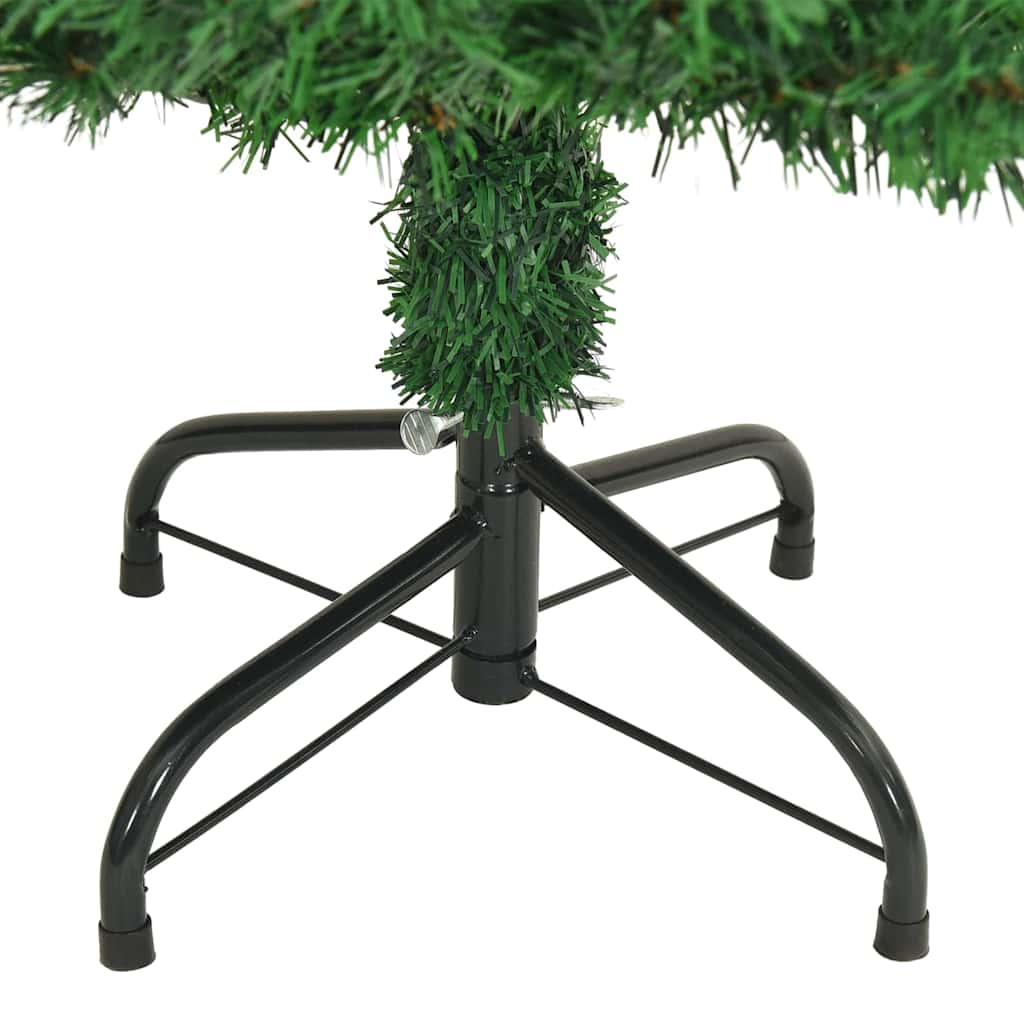 Kunstkerstboom Groen 150 cm PVC en Staal en Kunststof is nu te koop bij PeponiXL, paradijselijk wonen!