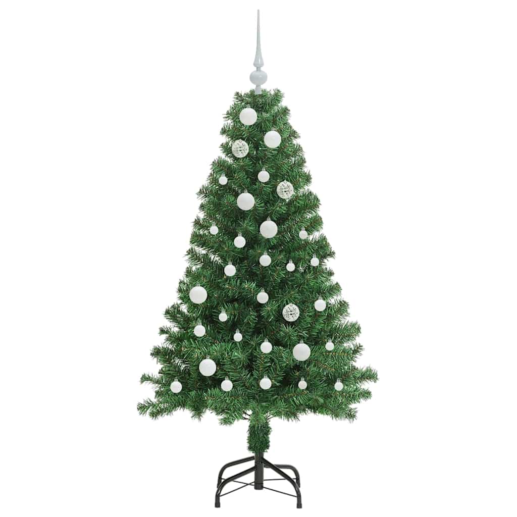 Kunstkerstboom Groen 150 cm PVC en Staal en Kunststof is nu te koop bij PeponiXL, paradijselijk wonen!