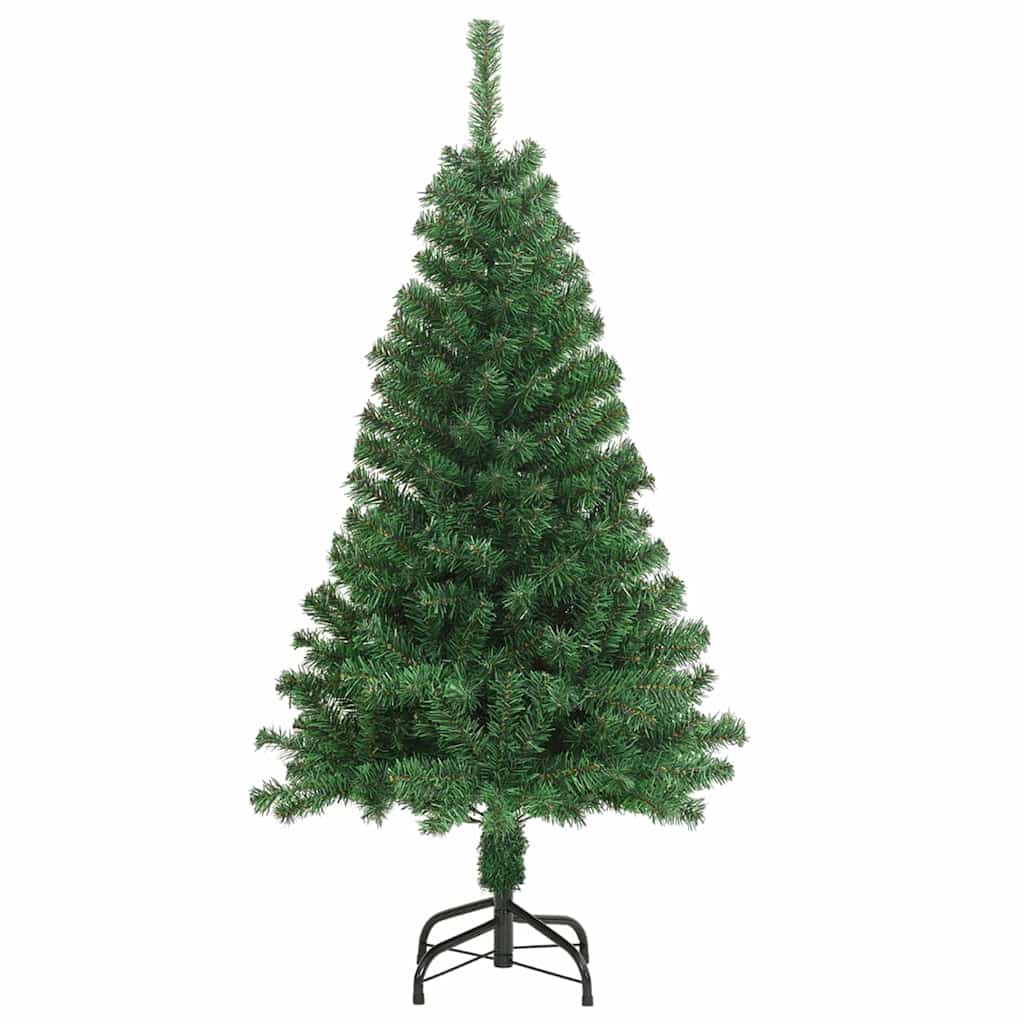 Kunstkerstboom Groen 150 cm PVC en Staal en Kunststof is nu te koop bij PeponiXL, paradijselijk wonen!