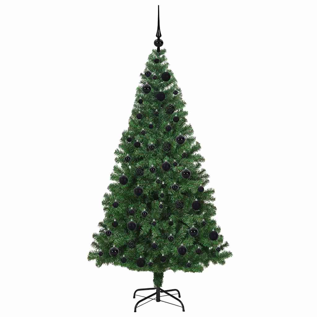 Kunstkerstboom Groen 180 cm PVC en Staal en Kunststof is nu te koop bij PeponiXL, paradijselijk wonen!