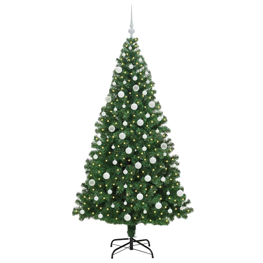 Kunstkerstboom Groen 180 cm PVC en Staal en Kunststof is nu te koop bij PeponiXL, paradijselijk wonen!