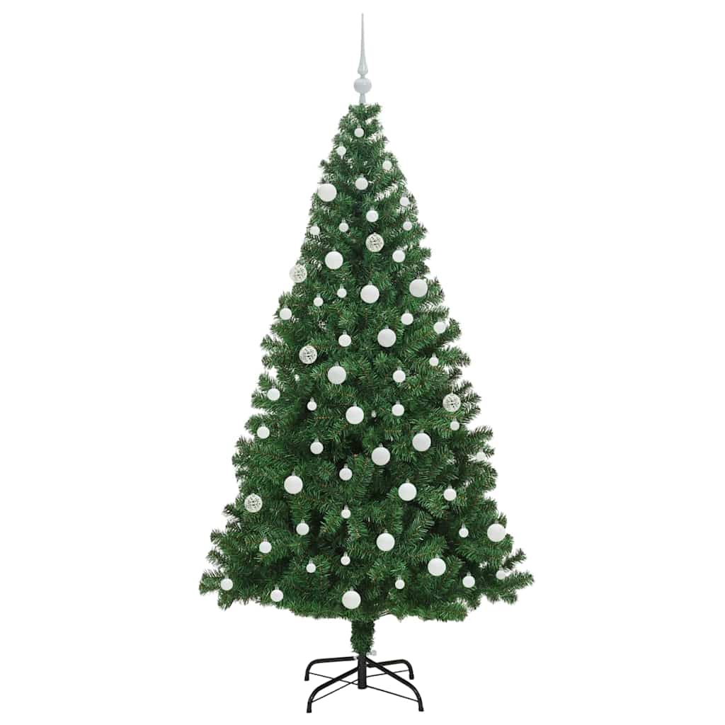 Kunstkerstboom Groen 180 cm PVC en Staal en Kunststof is nu te koop bij PeponiXL, paradijselijk wonen!