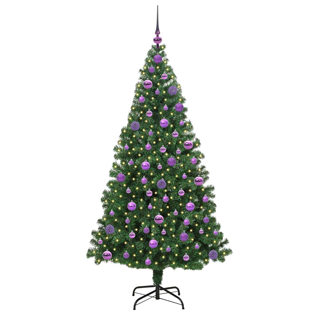 Kunstkerstboom Groen 180 cm PVC en Staal en Kunststof is nu te koop bij PeponiXL, paradijselijk wonen!