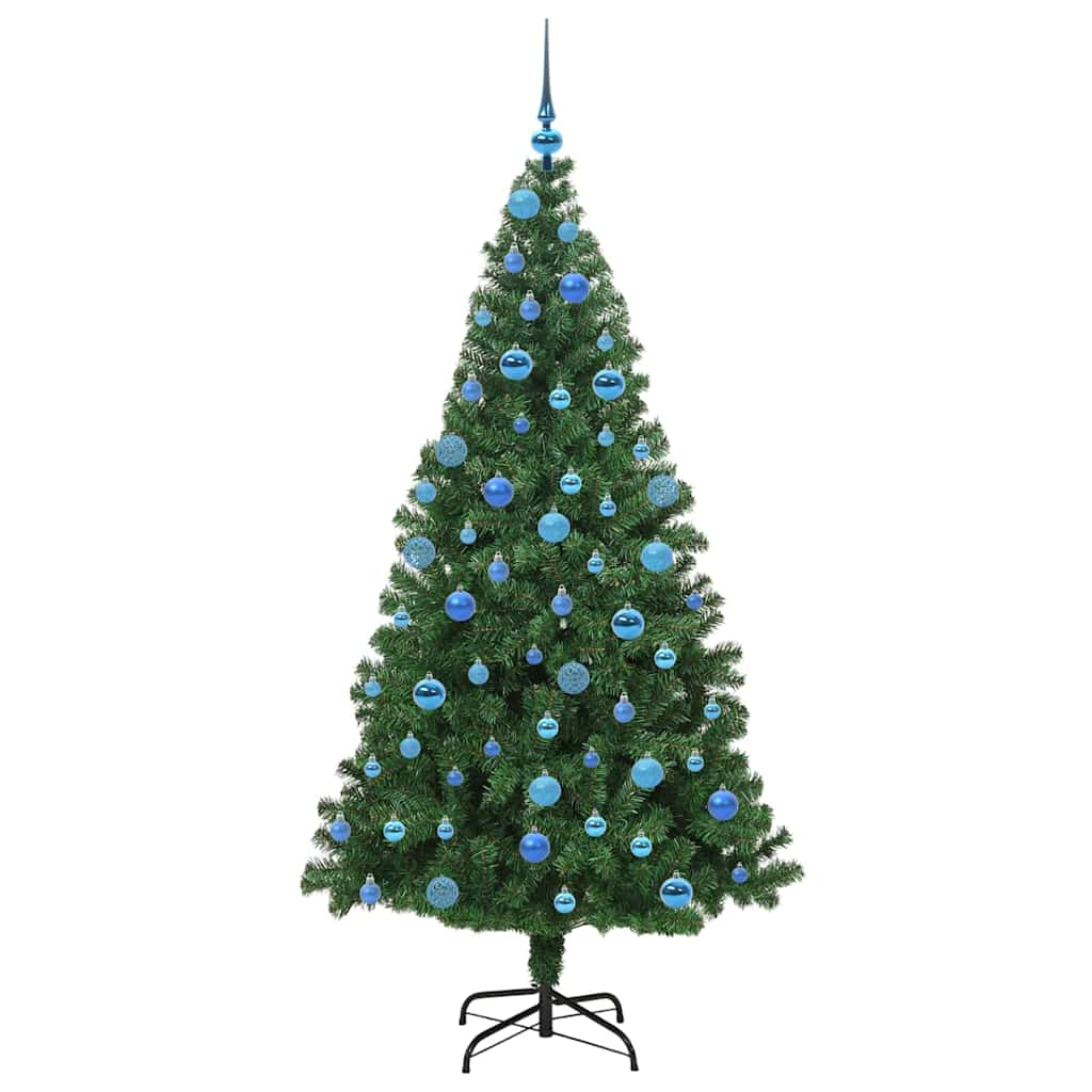 Kunstkerstboom Groen 180 cm PVC en Staal en Kunststof is nu te koop bij PeponiXL, paradijselijk wonen!