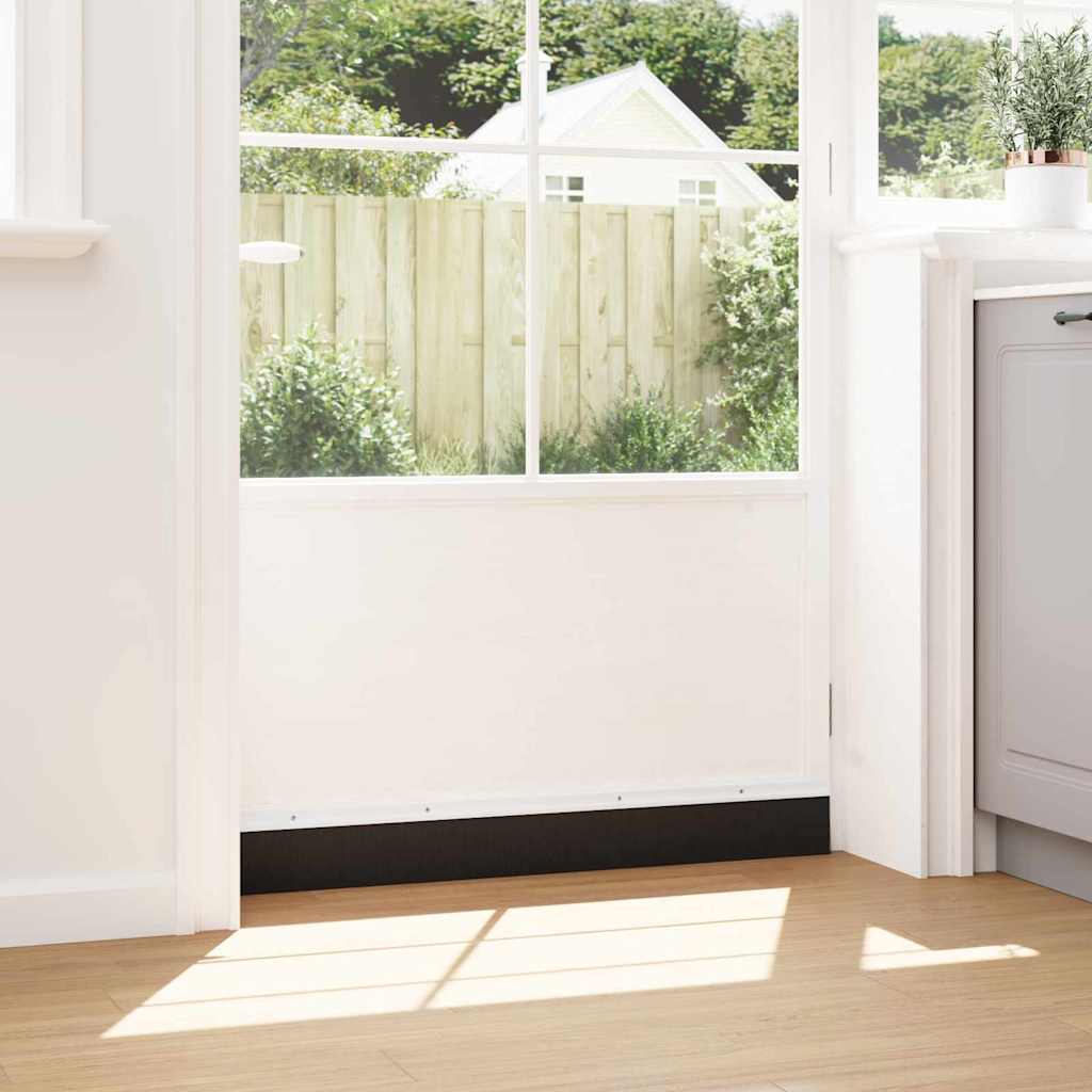 Schroefbare Deurborstelafsluitingen 2 pcs Wit 100 cm is nu te koop bij PeponiXL, paradijselijk wonen!