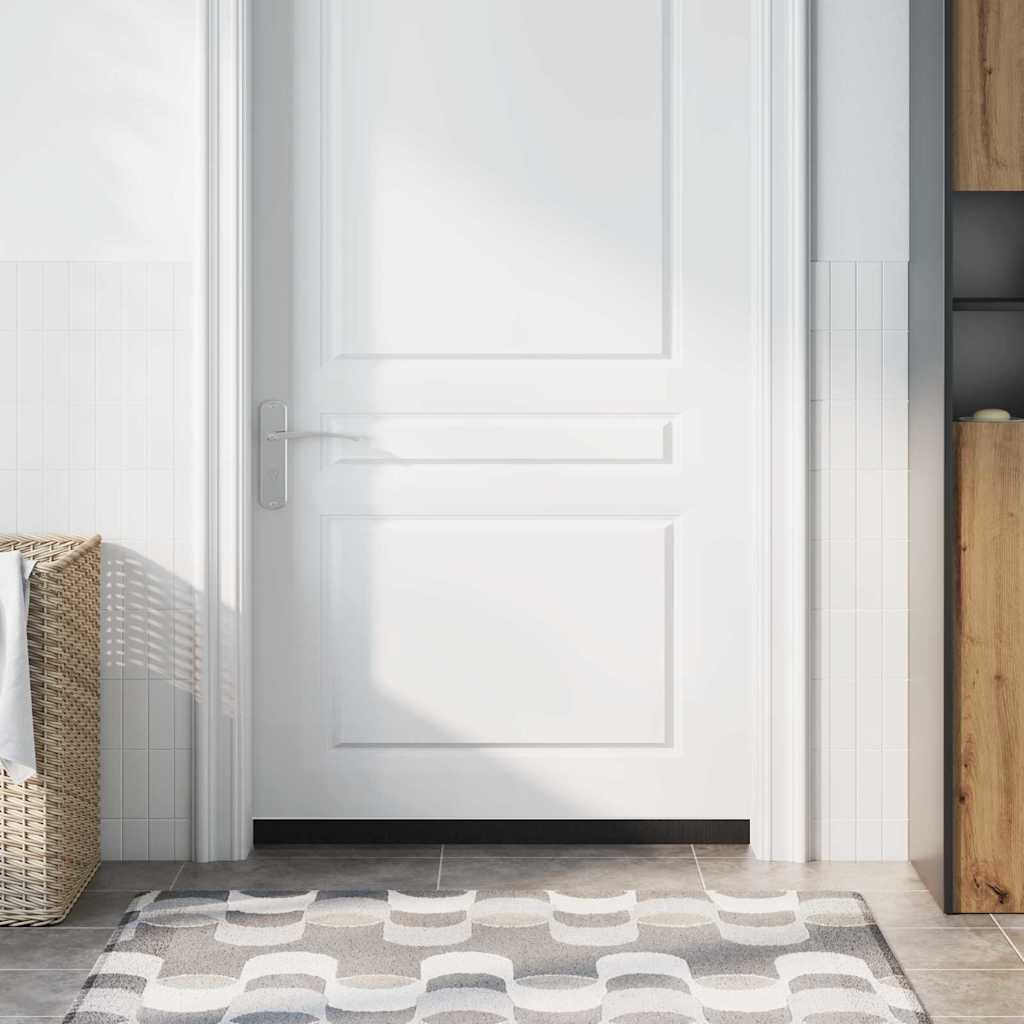 Schroefbare Deurborstelafsluitingen 6 pcs Wit 100 cm is nu te koop bij PeponiXL, paradijselijk wonen!