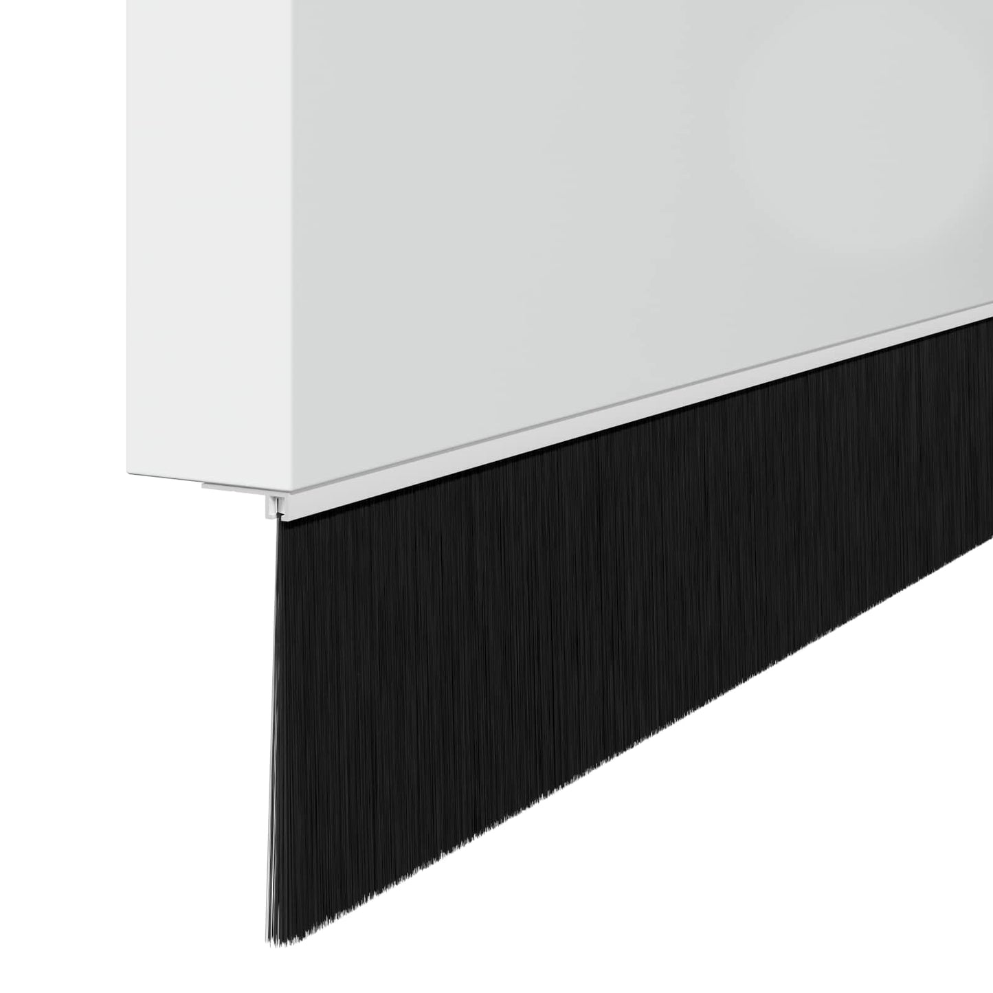 Schroefbare Deurborstelafsluitingen 6 pcs Wit 100 cm is nu te koop bij PeponiXL, paradijselijk wonen!