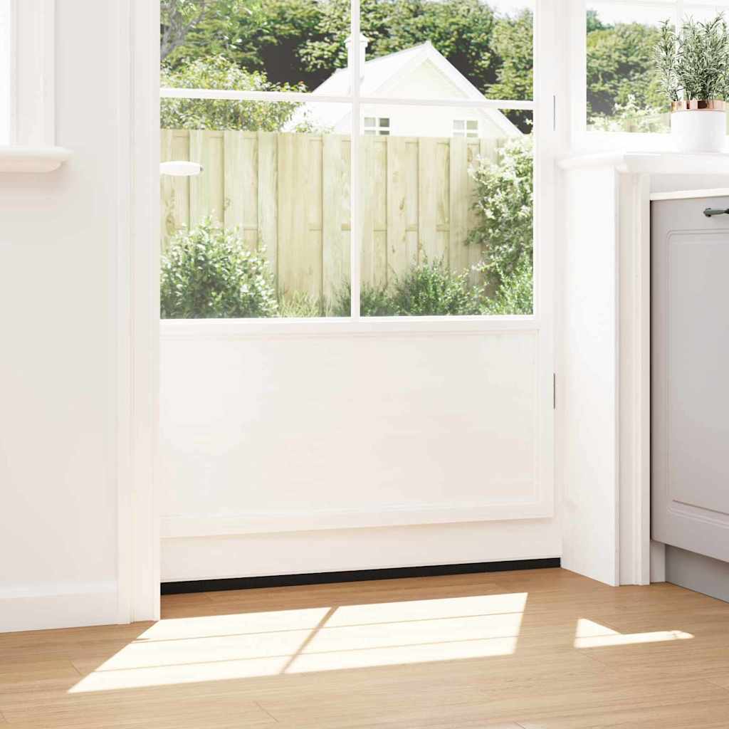 Schroefbare Deurborstelafsluitingen 12 pcs Wit 100 cm is nu te koop bij PeponiXL, paradijselijk wonen!