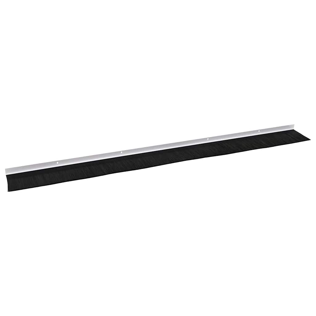 Schroefbare Deurborstelafsluitingen 12 pcs Wit 100 cm is nu te koop bij PeponiXL, paradijselijk wonen!