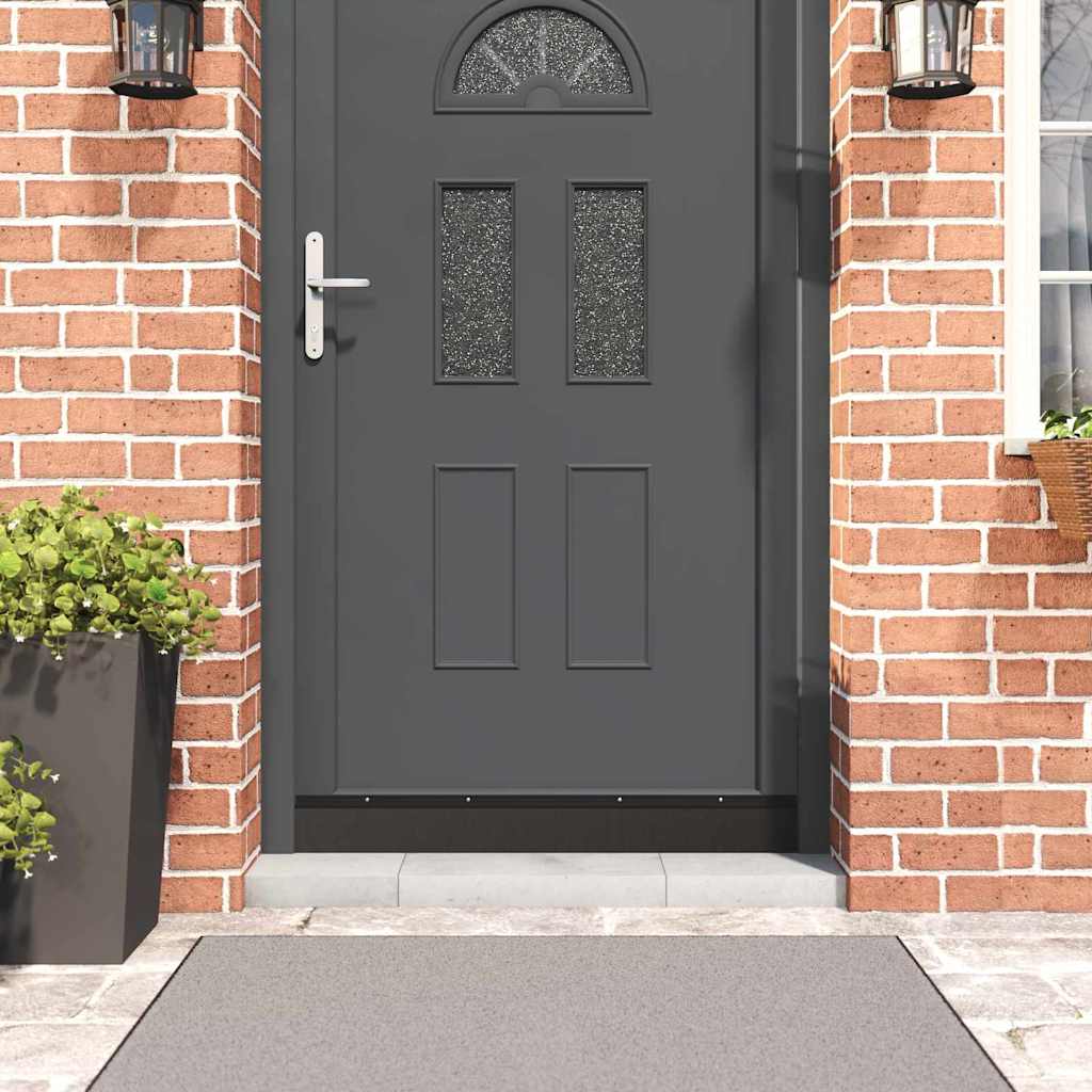 Schroefbare Deurborstelafsluitingen 6 pcs Zwart 100 cm is nu te koop bij PeponiXL, paradijselijk wonen!