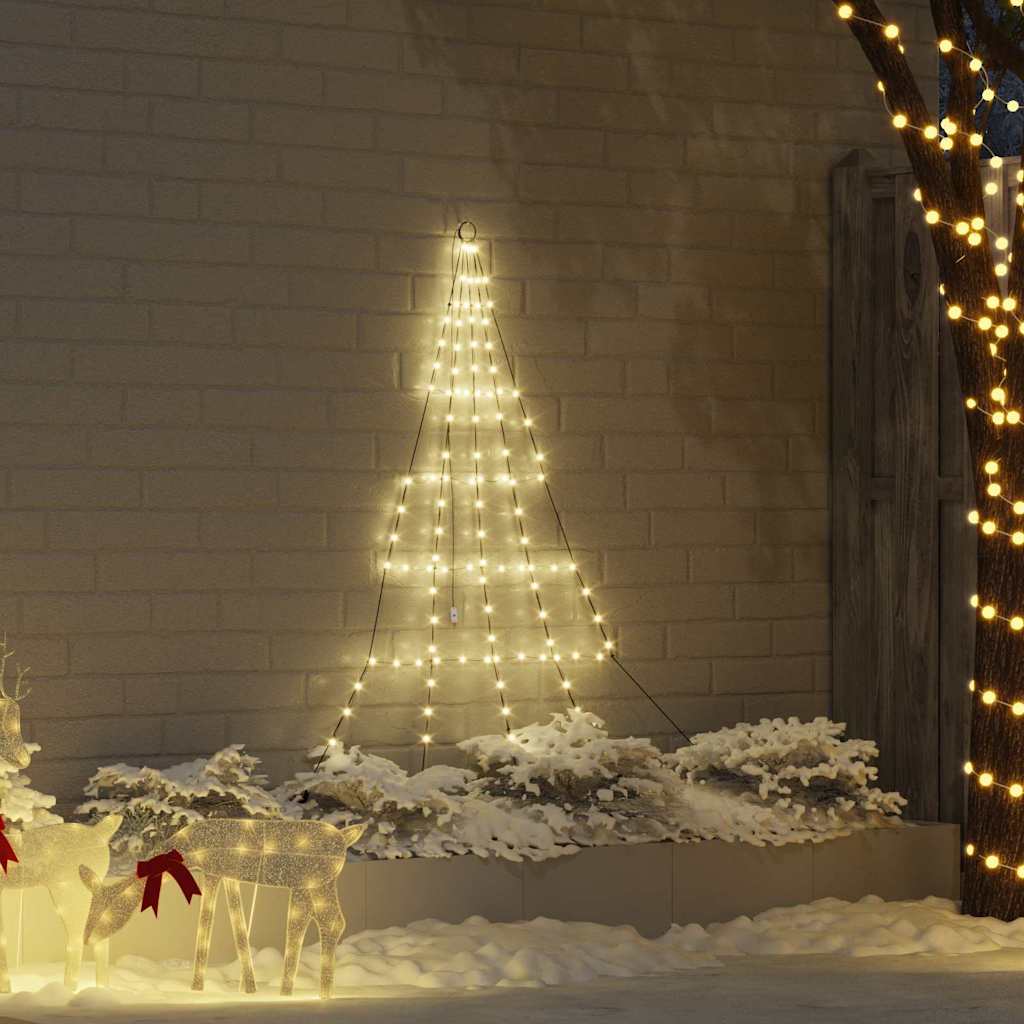 LED Kerstboom met Grondspiesjes Warmwit 182 cm Metaal is nu te koop bij PeponiXL, paradijselijk wonen!