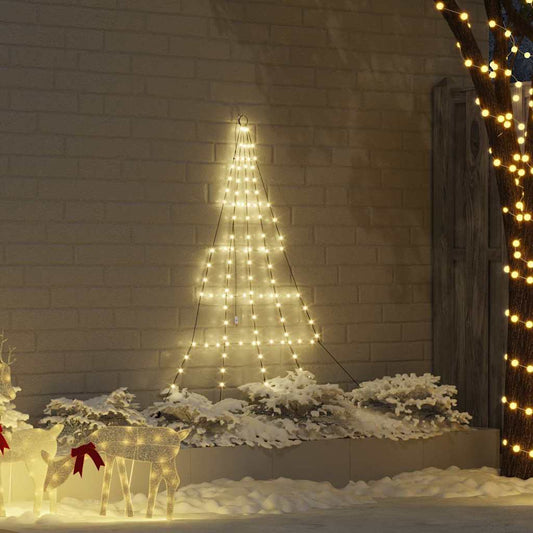 LED Kerstboom met Grondspiesjes Warmwit 182 cm Metaal is nu te koop bij PeponiXL, paradijselijk wonen!