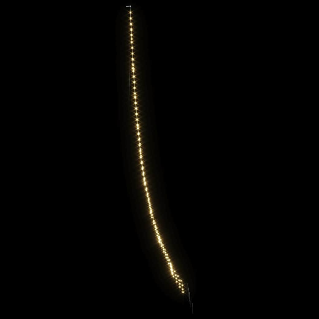 LED Kerstboom met Grondspiesjes Warmwit 511 cm Metaal is nu te koop bij PeponiXL, paradijselijk wonen!
