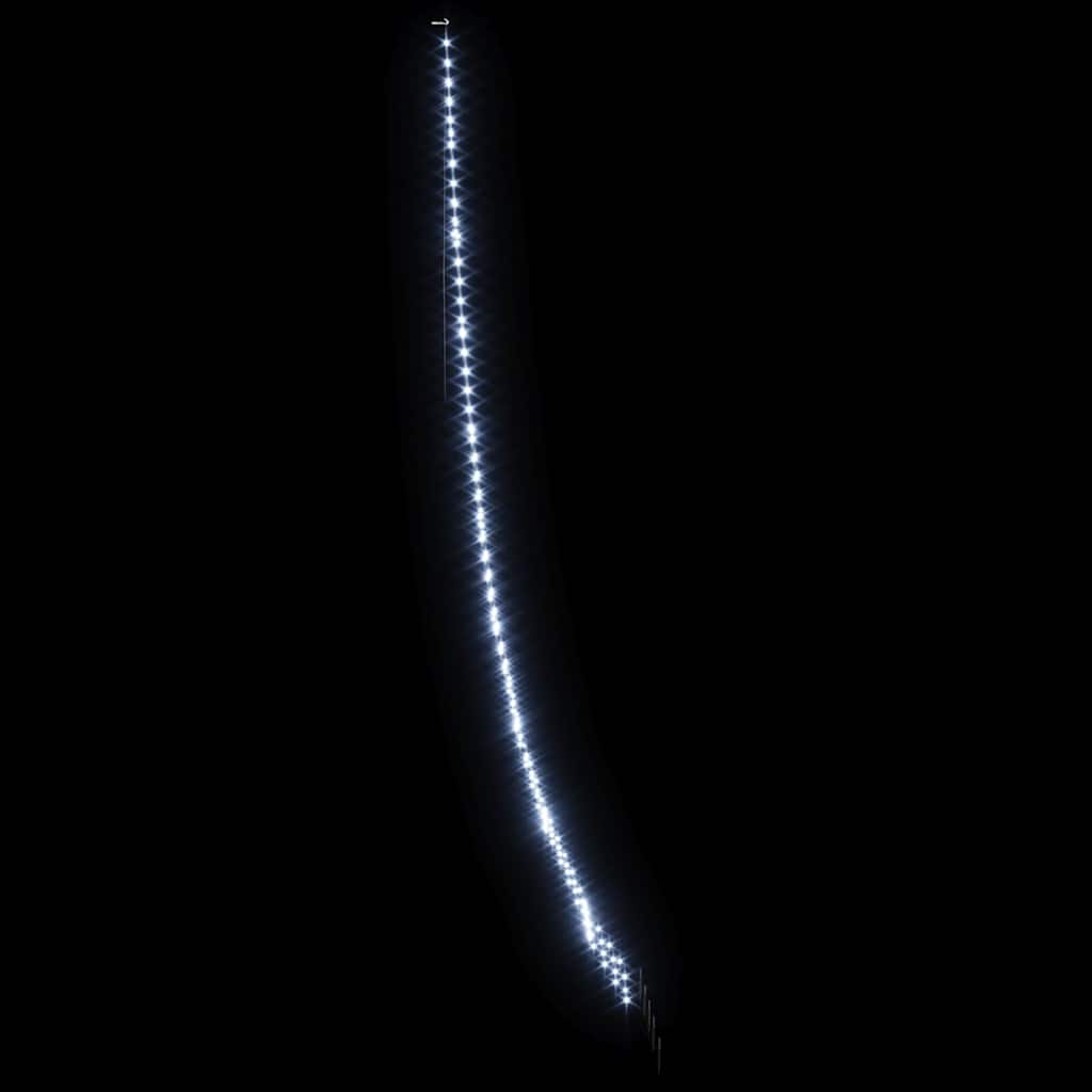 LED Kerstboom met Grondspiesjes Koudwit 511 cm Metaal is nu te koop bij PeponiXL, paradijselijk wonen!