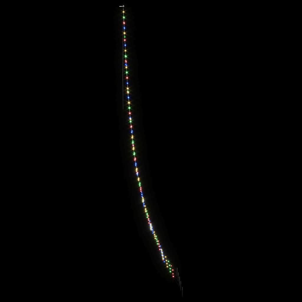 LED Kerstboom met Grondspiesjes Multikleur 511 cm Metaal is nu te koop bij PeponiXL, paradijselijk wonen!