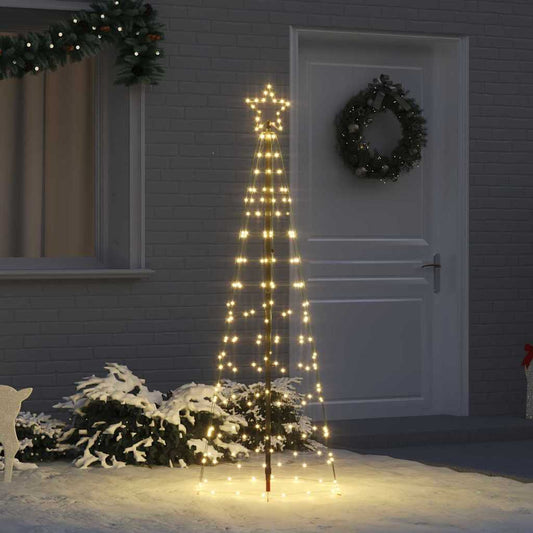 LED Kerstboom met Grondspiesjes Warmwit 250 cm IJzer is nu te koop bij PeponiXL, paradijselijk wonen!