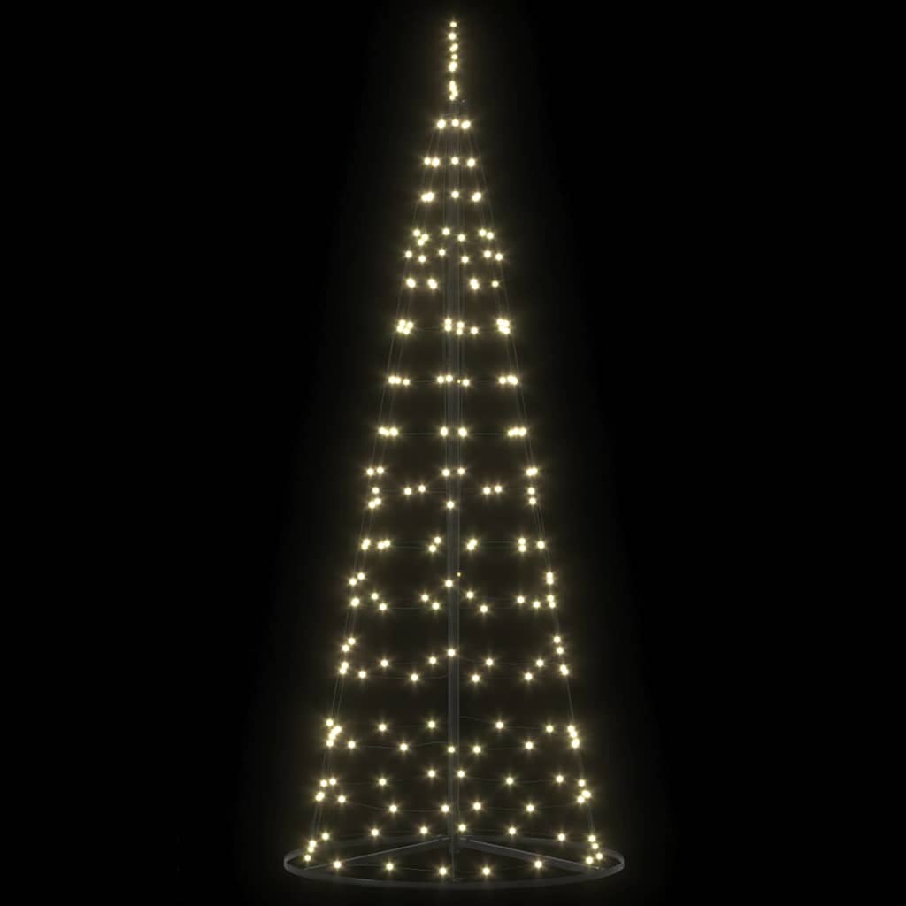 LED Kerstboom met 390 LED met grondpennen Warmwit 250 cm IJzer is nu te koop bij PeponiXL, paradijselijk wonen!
