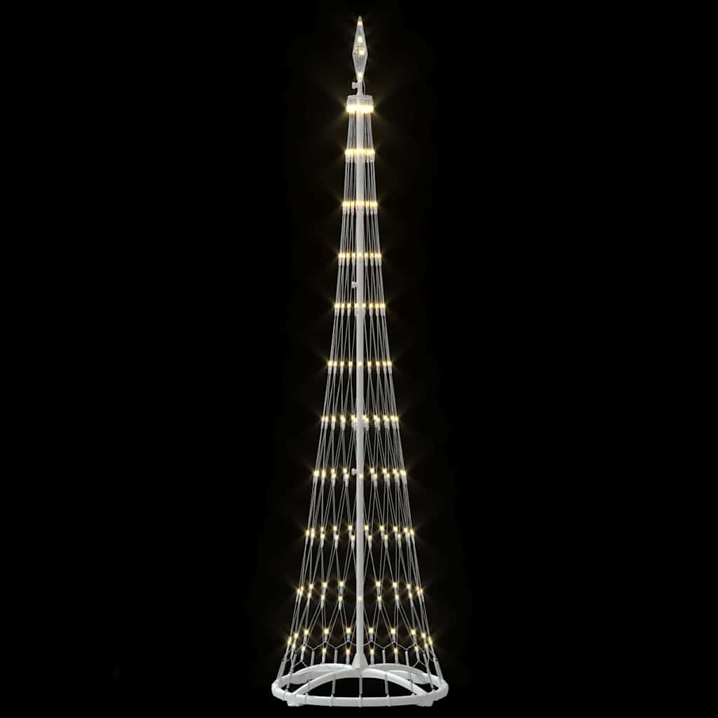 LED Kerstboom met 230 LED Warmwit 51 x 51 x 190 cm Metaal is nu te koop bij PeponiXL, paradijselijk wonen!