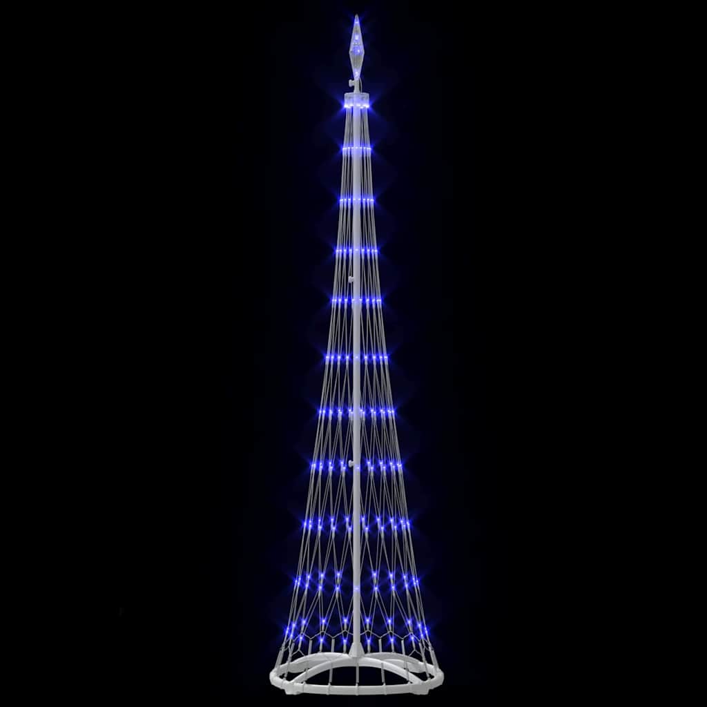 LED Kerstboom met 230 LED Blauw 51 x 51 x 190 cm Metaal is nu te koop bij PeponiXL, paradijselijk wonen!