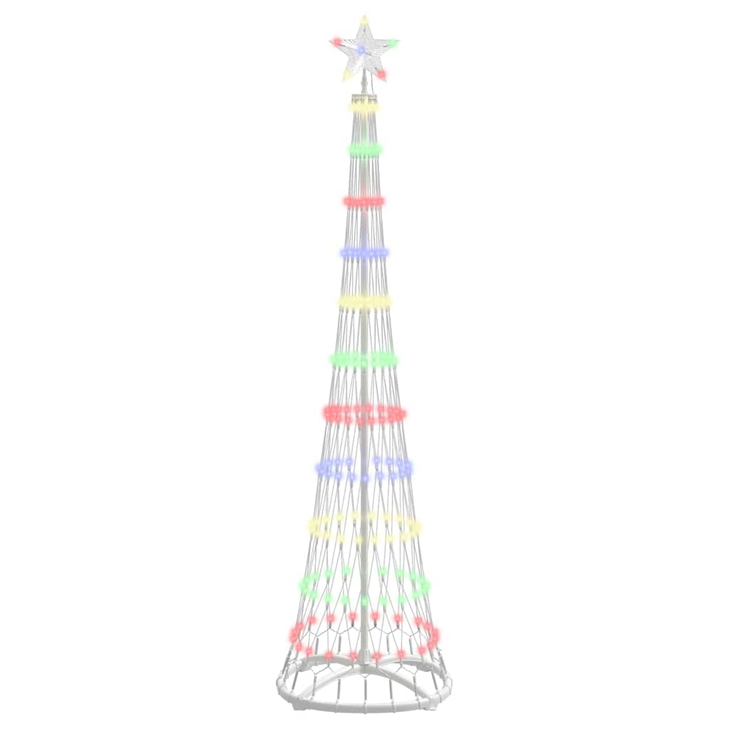 LED Kerstboom met 230 LED Multikleur 51 x 51 x 190 cm Metaal is nu te koop bij PeponiXL, paradijselijk wonen!