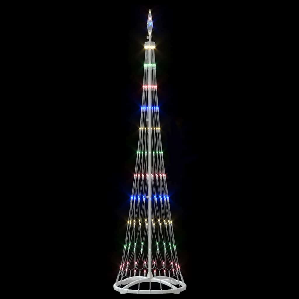 LED Kerstboom met 230 LED Multikleur 51 x 51 x 190 cm Metaal is nu te koop bij PeponiXL, paradijselijk wonen!