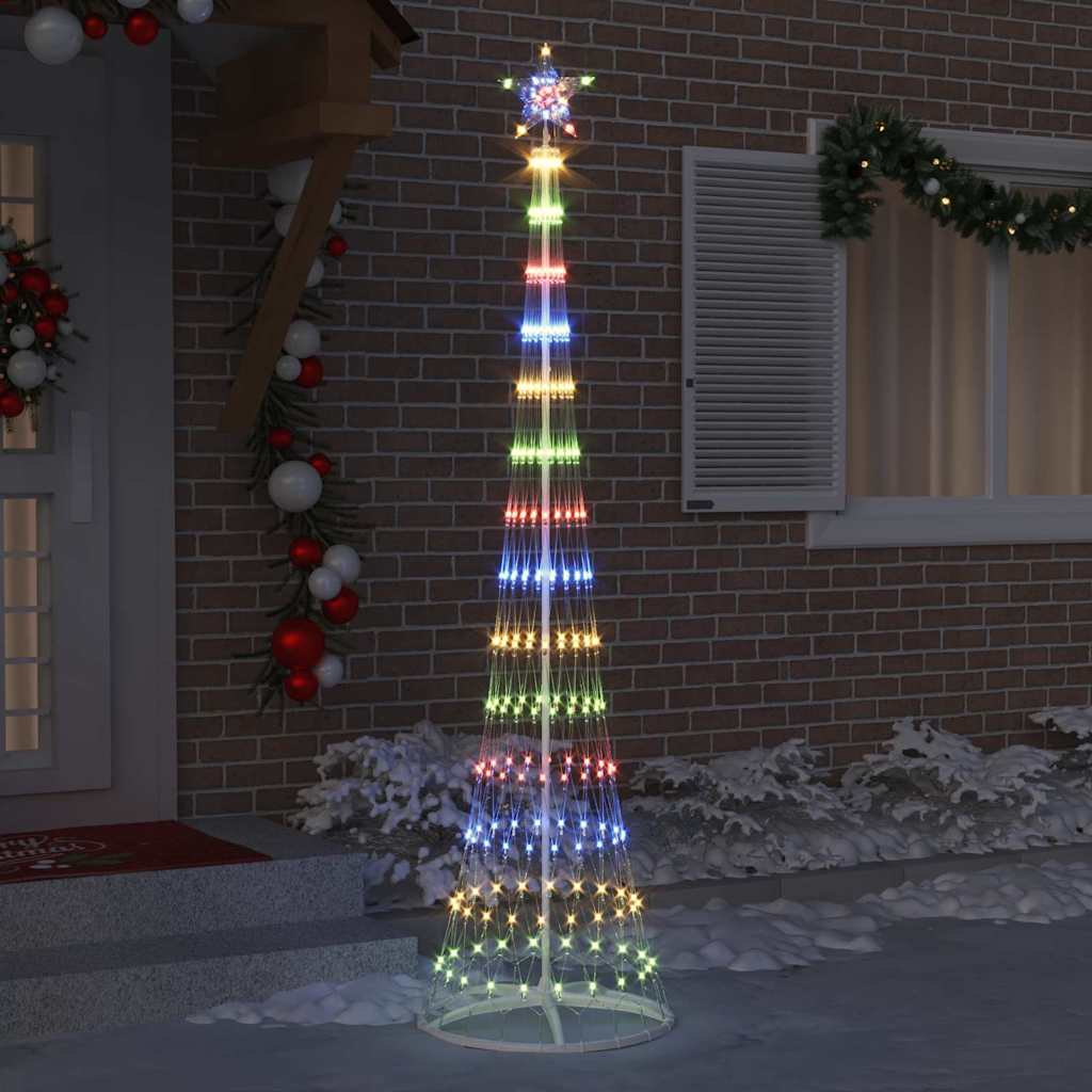 LED Kerstboom met 290 LED Multikleur 250 cm Metaal is nu te koop bij PeponiXL, paradijselijk wonen!
